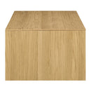 Harold Rectangular Coffee Table , Brown Finish Acme