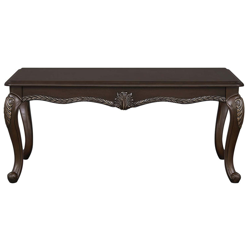 Pierce Rectangular Coffee Table , Cherry Finish Acme