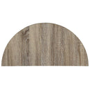 Justino Console Table, Natural Oak & Gray Finish Acme