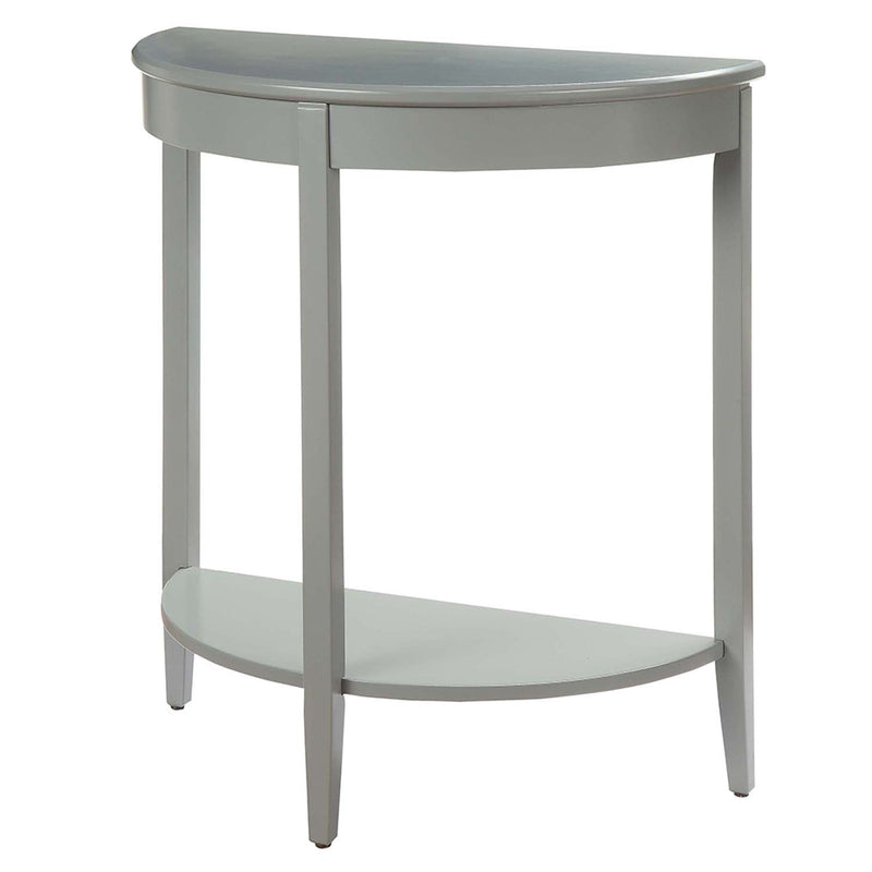 Justino Console Table, Gray Finish Acme
