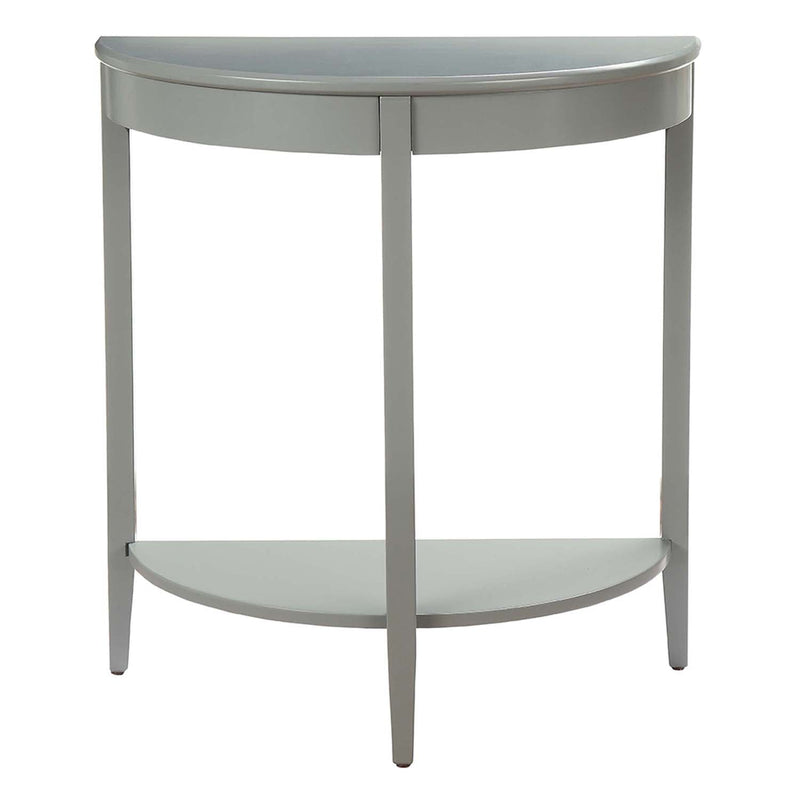 Justino Console Table, Gray Finish Acme