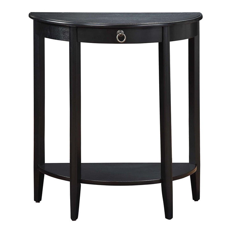 Justino II Console Table, Black Finish Acme