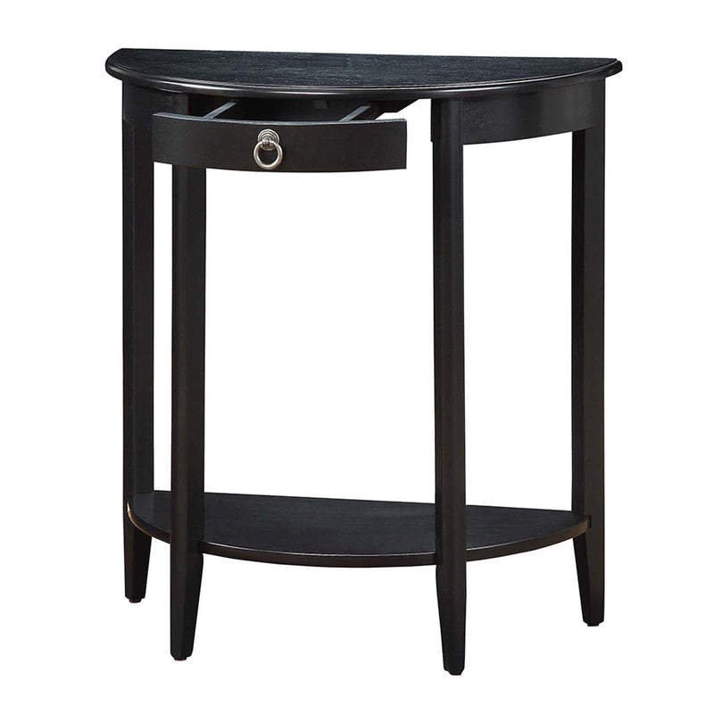Justino II Console Table, Black Finish Acme
