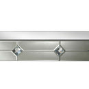 Hessa Console Table, Mirrored & Faux Rhinestone Acme