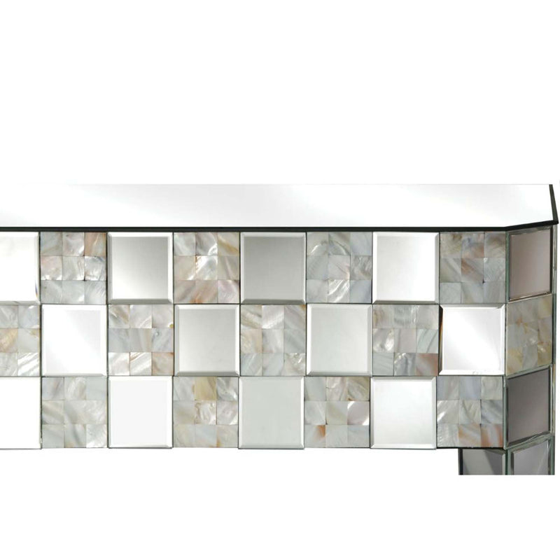 Nasa Console Table, Mirrored & Mother of Pearl Acme
