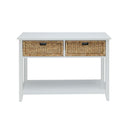 Flavius Console Table, White Finish Acme