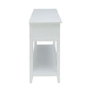 Flavius Console Table, White Finish Acme