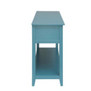 Flavius Console Table, Teal Finish Acme