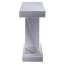 Noralie Console Table, Mirrored & Faux Diamonds Acme