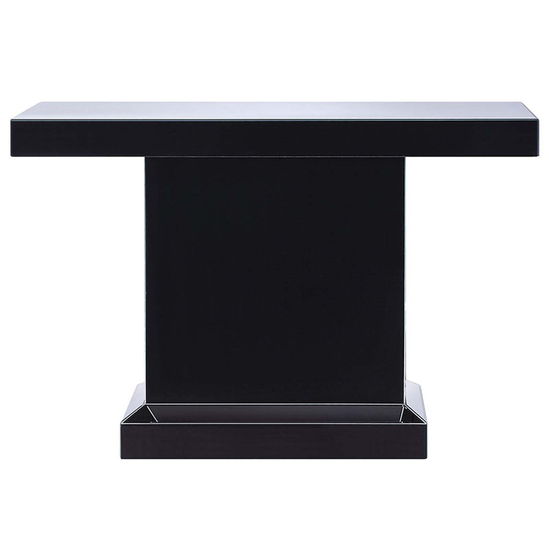 Noralie Console Table, Mirrored & Faux Diamonds Acme