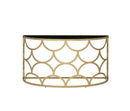 Altus Console Table, Gold Finish Acme