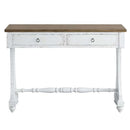 Carminda Console Table, Antique White Finish Acme