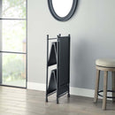 Cordelia Console Table, Sandy Black, Dark Bronze Hand-Brushed Finish Acme
