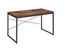 Bob Console Table, Weathered Oak & Black Finish Acme