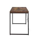 Bob Console Table, Weathered Oak & Black Finish Acme