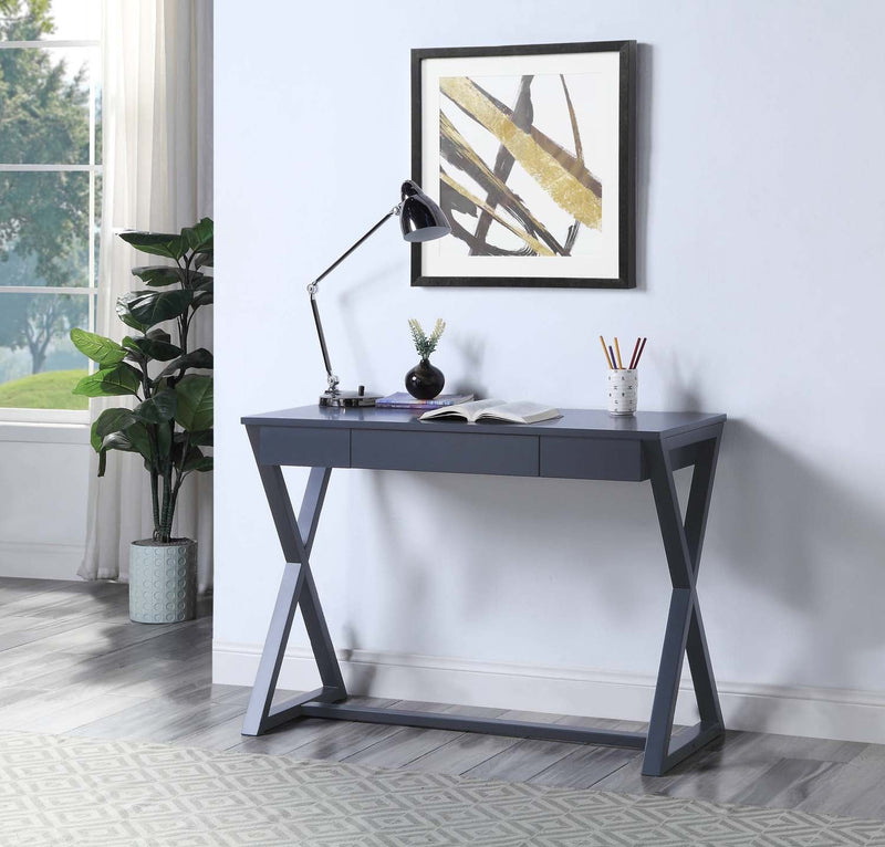 Nalo Console Table, Charcoal Finish Acme