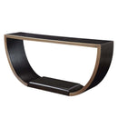 Maceo Console Table, Black & Gold Finish Acme