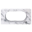 Fritzy Console Table, Engineered Stone Finish Acme