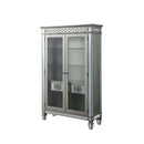 Varian Curio, Mirrored & Antique Platinum Finish Acme
