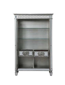 Varian Curio, Mirrored & Antique Platinum Finish Acme