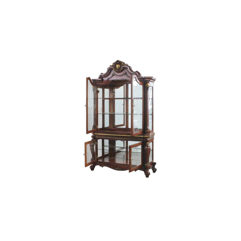 Picardy Curio, Honey Oak Finish Acme