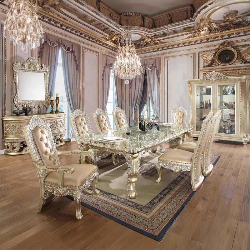 Vatican Curio, Champagne Silver Finish Acme