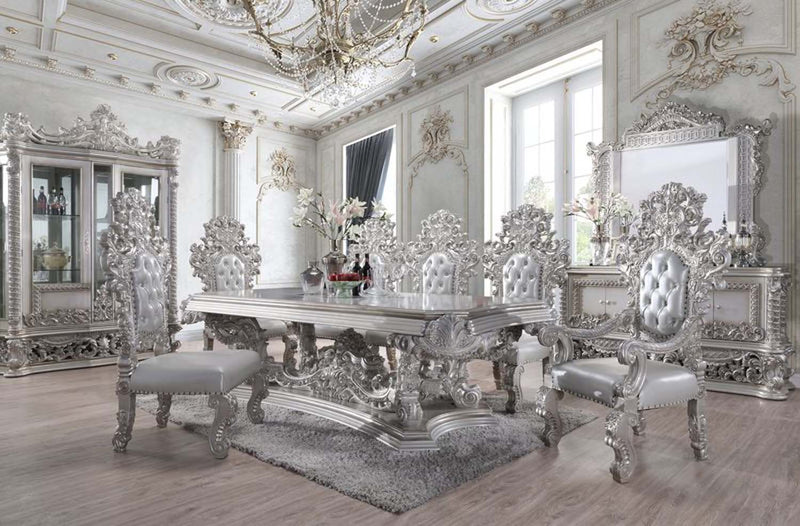 Valkyrie Curio, Antique Platinum Finish Acme