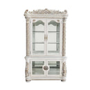 Vendome Curio, Antique Pearl Finish Acme