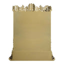 Desiderius Curio, Antique Gold & Hand-Painted Brown Finish Acme