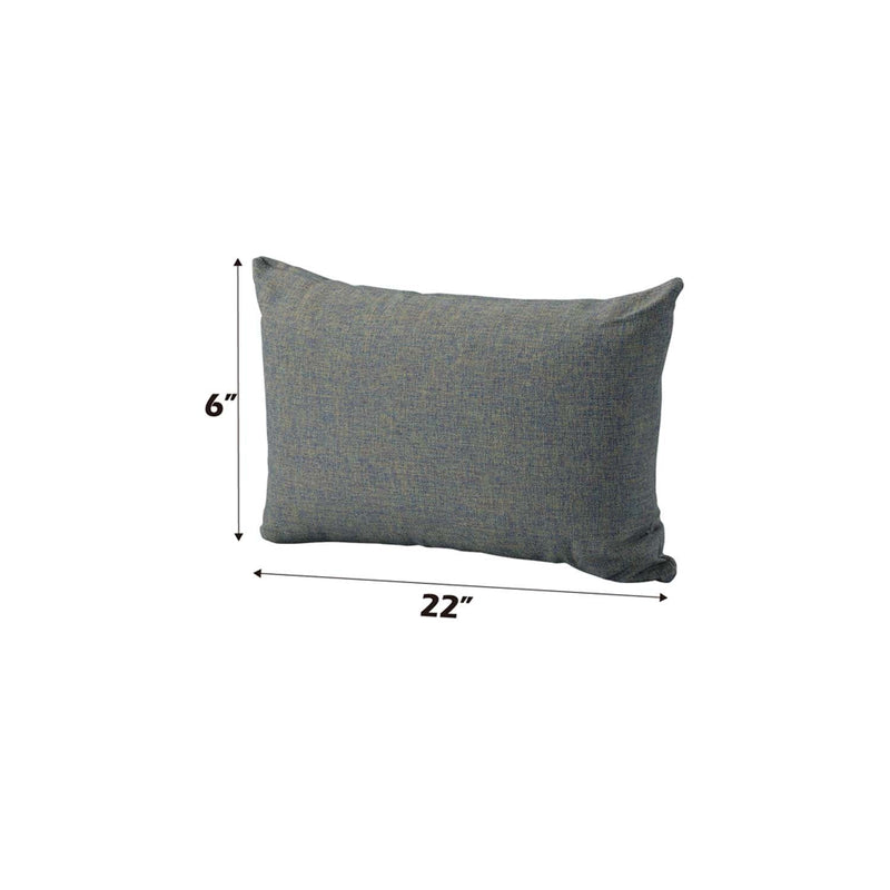 Rajni Patio Pillow (1Pc), Gray Fabric Acme