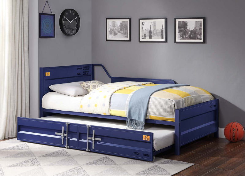Cargo Daybed w/Trundle (Twin), Blue Acme
