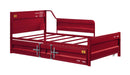 Cargo Daybed w/Trundle (Twin), Red Acme