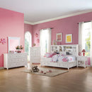 Lacey Daybed w/Storage (Twin), White Finish Acme