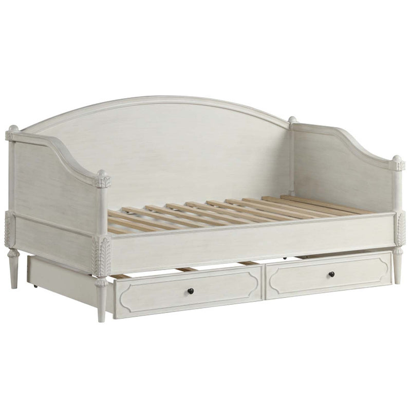 Lucien Daybed (Full), Antique White Finish Acme