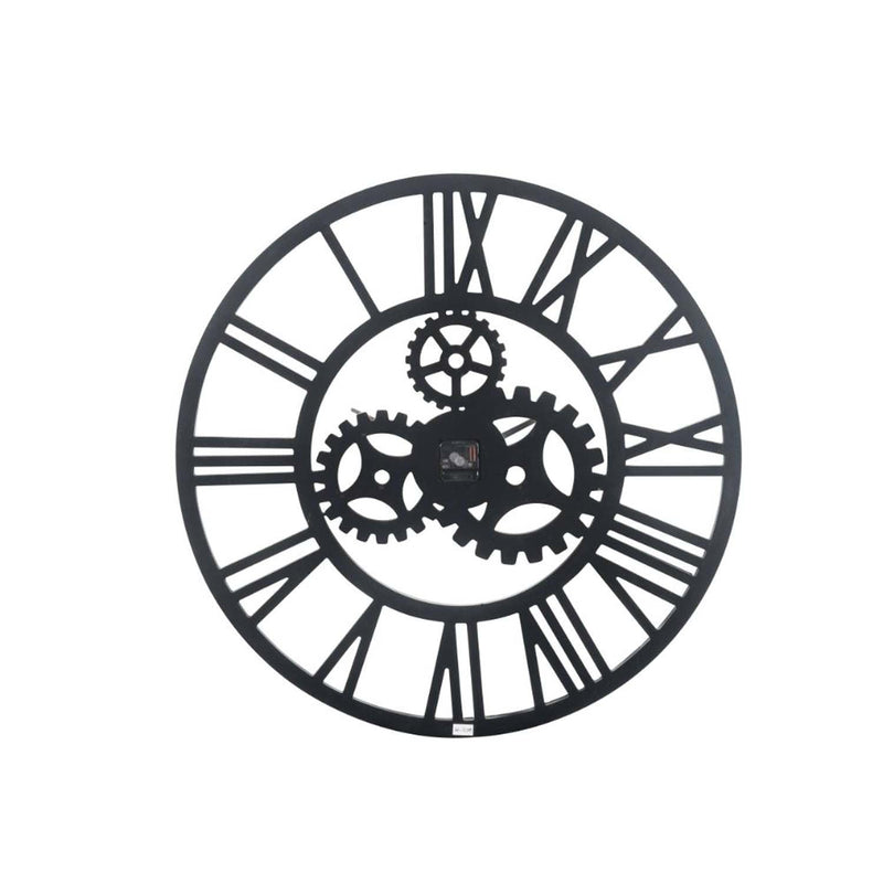 Dominic Wall Clock, Mirrored Acme