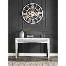 Dominic Wall Clock, Mirrored Acme
