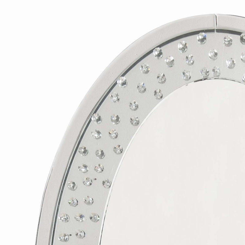 Nysa Accent Decor, Mirrored & Faux Crystals Acme