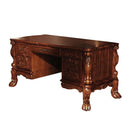 Dresden Executive Writing Desk, Cherry Oak Finish Acme