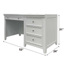 Lacey Writing Desk, White Finish Acme