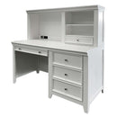 Lacey Writing Desk, White Finish Acme