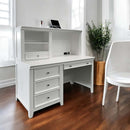 Lacey Writing Desk, White Finish Acme
