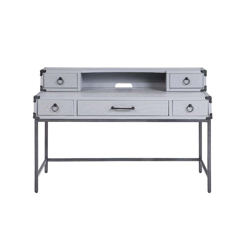 Orchest Writing Desk, Gray Finish Acme
