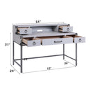 Orchest Writing Desk, Gray Finish Acme