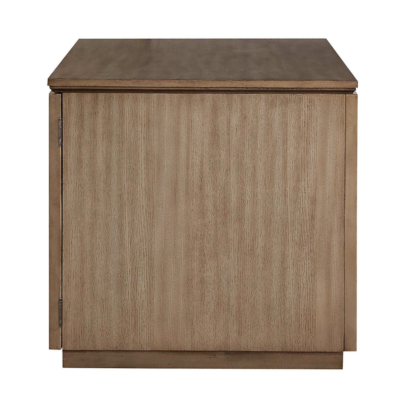 Orianne Executive Writing Desk, Antique Gold Finish Acme