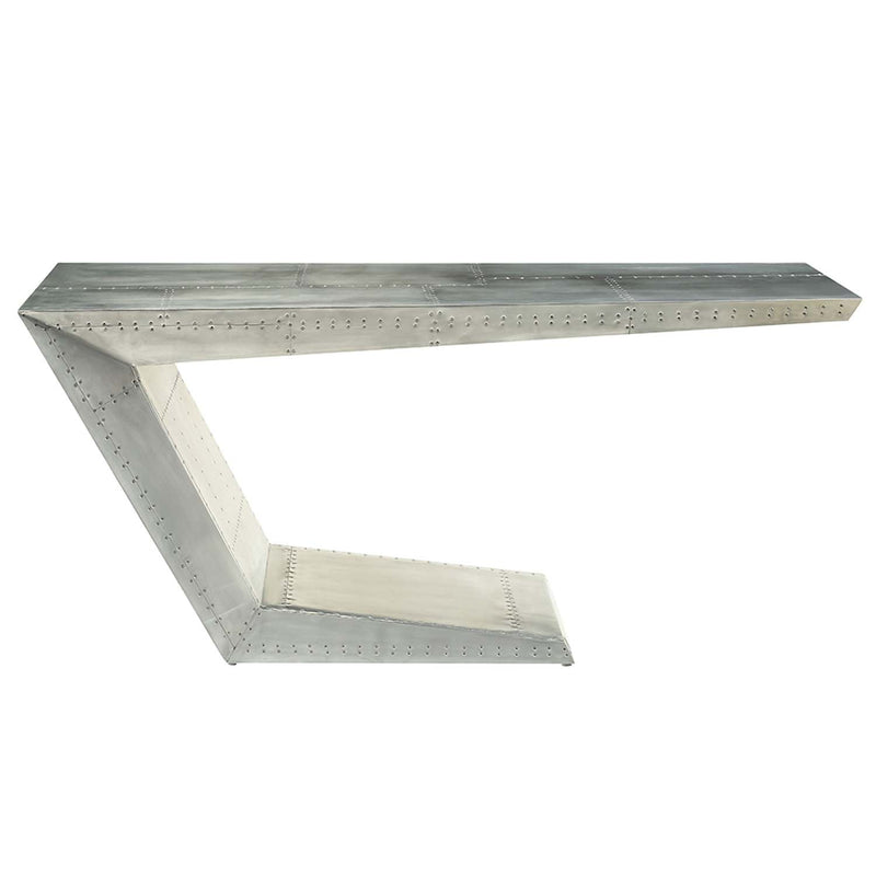 Brancaster Executive Writing Desk, Aluminum Acme