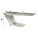 Brancaster Executive Writing Desk, Aluminum Acme