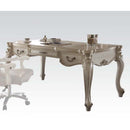 Versailles Executive Writing Desk, Bone White Finish Acme