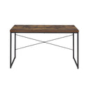 Bob Writing Desk, Weathered Oak & Black Finish Acme