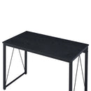 Zaidin Writing Desk, Black Finish Acme