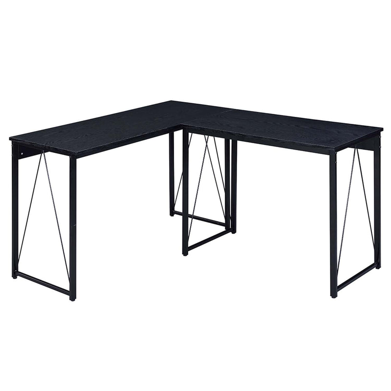 Zaidin Writing Desk, Black Finish Acme